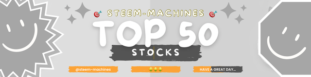 steem-machines daily top 50 companies