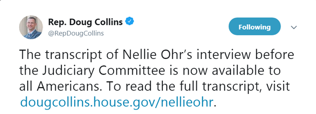 Qanon twatter Rep Doug Collins releases Nellie Ohr transcript 3 28 2019.png