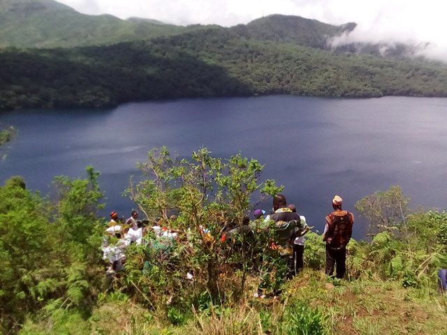 Viewing Lake Oku at the highest point.jpg