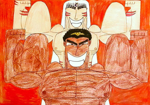 An Intimidating Muscle Warrior Yokai Duo Totem.jpg