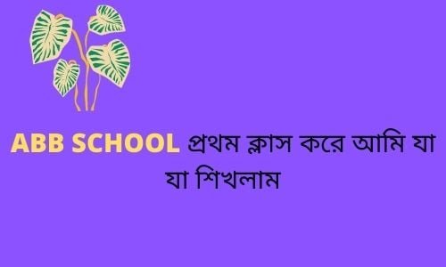 ABB SCHOOL প্রথম ক্লাস করে আমি যা যা শিখলাম.jpg