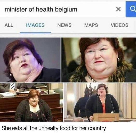 Omg The Belgium Minister Of Health Smh Steemit