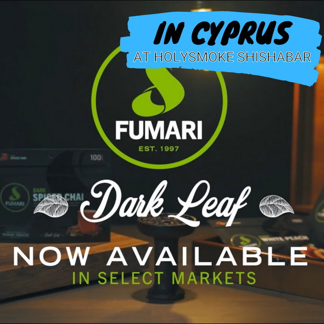 Official Distributor in Cyprus - Dark Leaf FUMARI USA premium hookah tobacco.png