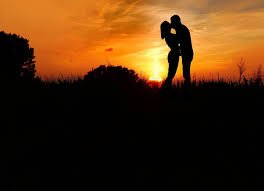 Couple Kissing Sunset.jfif