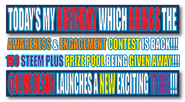 My Brithday Contest Rules, Questions - @jongolson Launches a New Tribe CTP.png