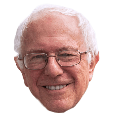 Bernie Sanders Head Transparent proxy.duckduckgo.com.png