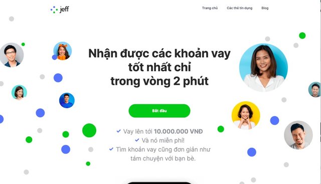 dịch vụ vay tiền jeff Việt Nam