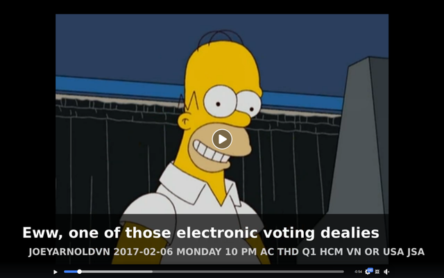2017-02-06 - Monday - 10:00 PM ICT - Simpsons Obama Rigged Elections Meme Video - 1 Minute by Oatmeal Joey at AC THD Screenshot at 2019-11-01 23:55:17.png