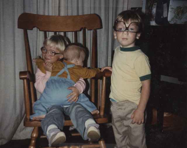 1985 Joey Arnold & Katie & Rick Hug Rocking Chair.png