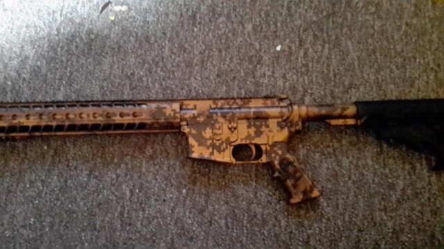 How to Duracoat Camouflage an AR-15 - 80% Lowers