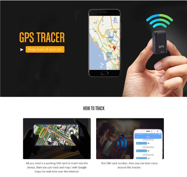 Gf07 Magnetic Mini Gps Real Time Tracking Locator Steemit
