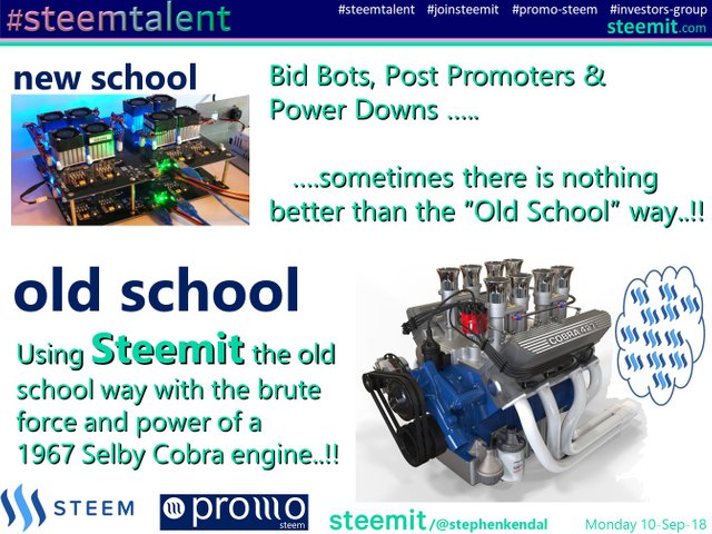 Using Steemit the old school way with the brute force of a 1967 Selby Cobra engine.jpg