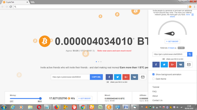 Earn Bitcoin While Surfing By Cryptotab Browser Steemit - 
