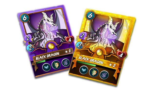 two black dragons in the quest rewards on one day steemmonsters splinterland
