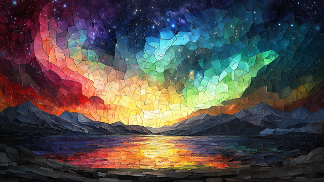 caveproject_aurora_borealis_lights_mosaic_--ar_169_--stylize__62f9d95d-b079-4e3a-aaec-7f99cfebed36_0.png