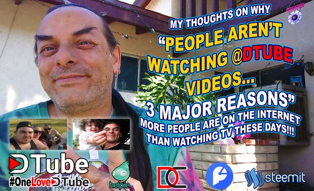 My Thoughts on Why People Aren't Watching @dtube Videos - #1 We need to Build More Awareness - #2 Network Issues - #3 Amount of Creators and Users.jpg