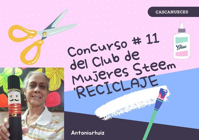 Concurso # 11 del Club de Mujeres Steem 'RECICLAJE.jpg