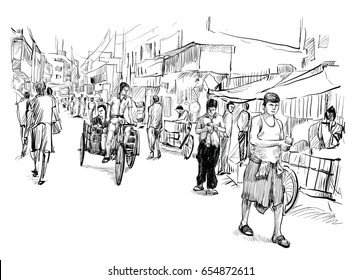 sketch-cityscape-india-show-local-260nw-654872611.jpg