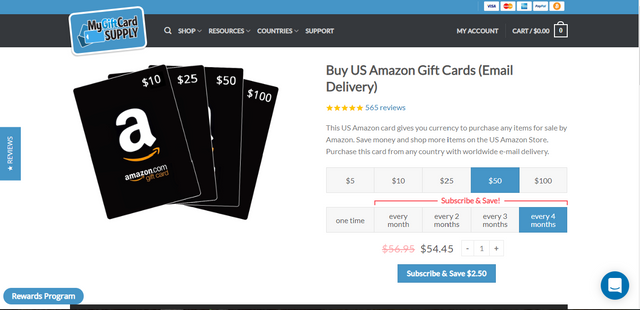 Buy US iTunes Gift Cards Online - Email Delivery - MyGiftCardSupply