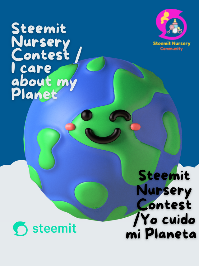 Poster Hora del Planeta Medio Ambiente 3D Azul (1).png