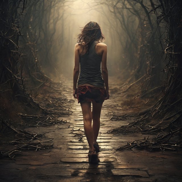 Leonardo_Diffusion_XL_exhausted_trying_to_walk_on_a_path_full_3.jpg