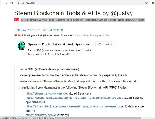 Steem Blockchain Tools & API.JPG