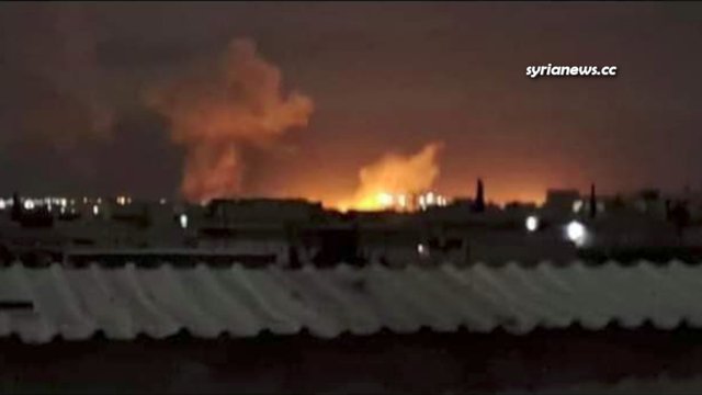 Israel bombs Aleppo International Airport taking it out of service-.jpg
