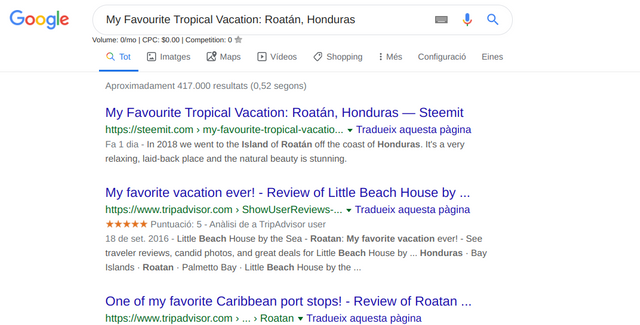 My Favourite Tropical Vacation  Roatán  Honduras - Cerca amb Google.png