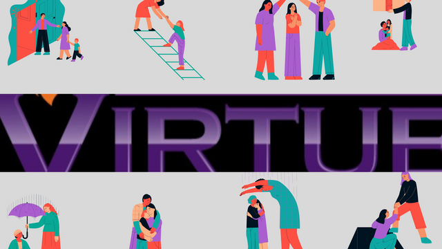 Social, Moral and Ethical Positions in Literature Presentation in Green Purple Red Illustrative Style .png