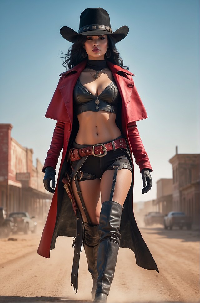 AlbedoBase_XL_Female_gunslinger_wearing_a_mix_of_red_and_blac_0.jpg