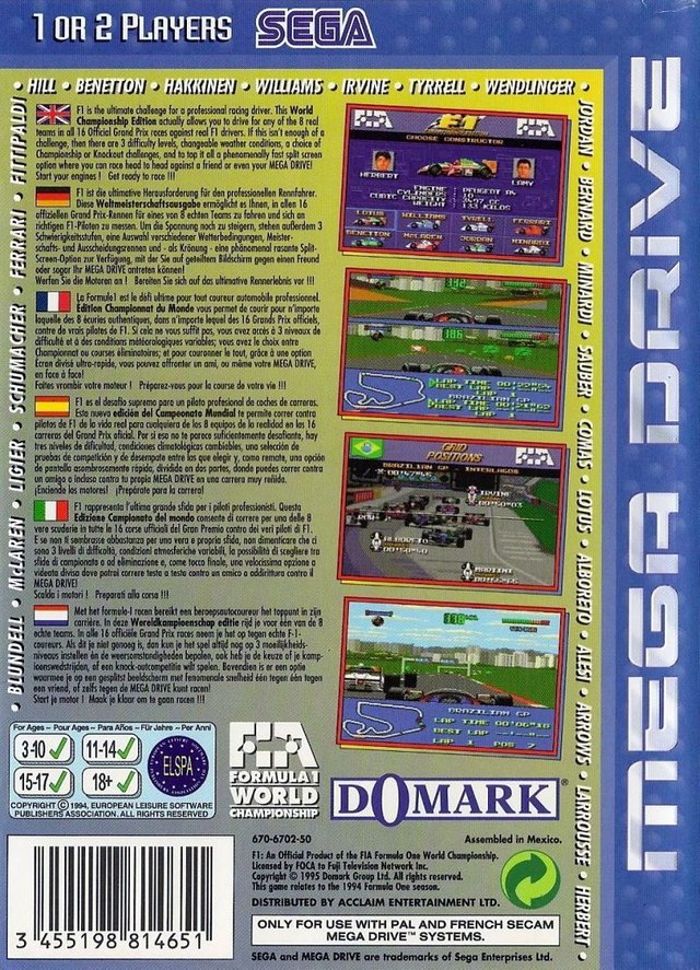 Cover Back - F1 - World Championship Edition (EU) (1993) (Racing) (Megadrive).jpg