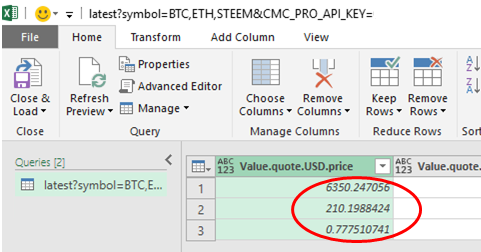 How To Import Live Crypto Prices To Microsoft Excel A Simple Step By Step Guide For Dummies Steemit