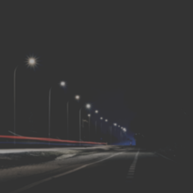 Light Trail on the Road Good Evening Quote.png
