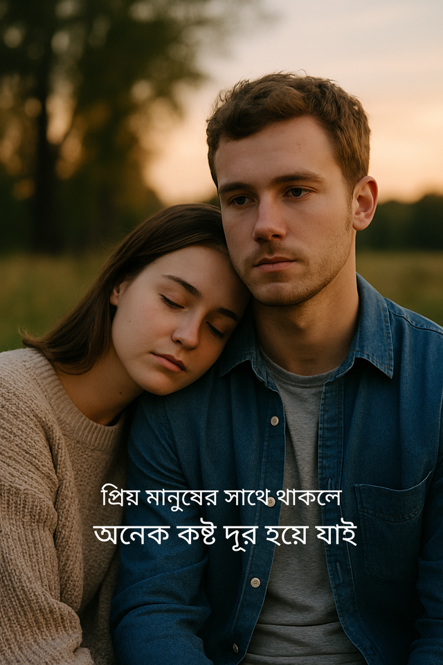 প্রিয় মানুষের সাথে থাকলে অনেক কষ্ট দূর হয়ে যাই.png