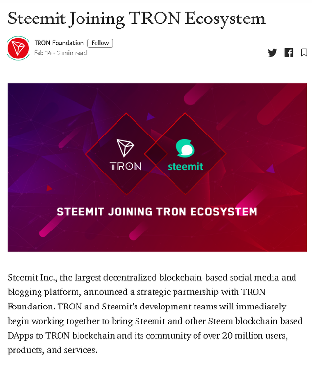 2020-02-14 19_00_18-Steemit Joining TRON Ecosystem - TRON Foundation - Medium.png