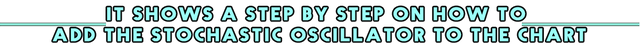 It shows a step by step on how to add the Stochastic Oscillator to the chart.png