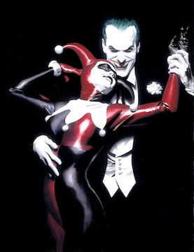 the joker and Harley Quinn