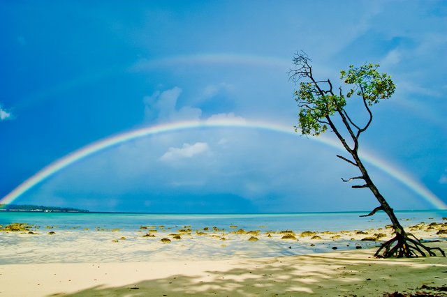 double rainbow andaman nikobar island.jpg