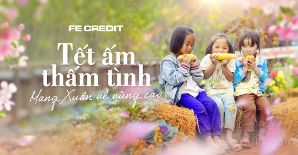 Fe Credit khởi động dự án mang Tết ấm đến bà con Điện Biên