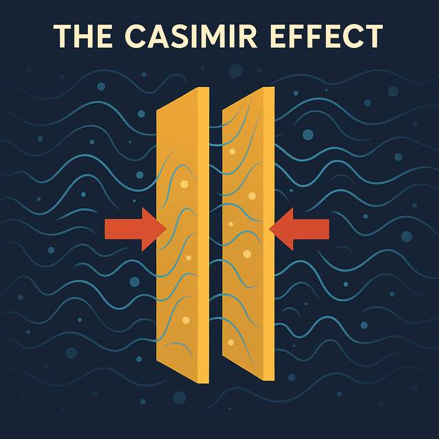 create an image of quantum fluctuations in a vacuum.png