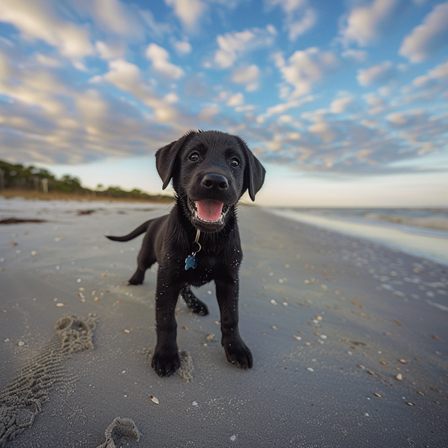 rootqueue_A_black_lab_puppy_playing_happily_at_the_beach_in_Sul_bac267fd-cef0-4736-85bb-f875debbdce6.png