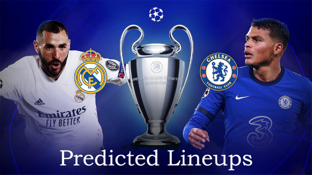 Real Madrid v. Chelsea Predicted Lineups