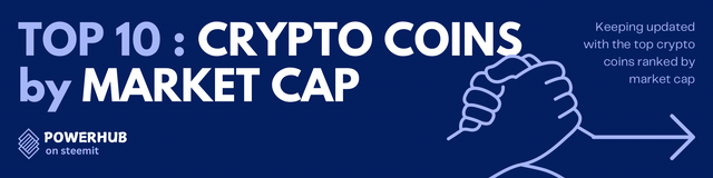 TOP 10 CRYPTOS by MARKETCAP