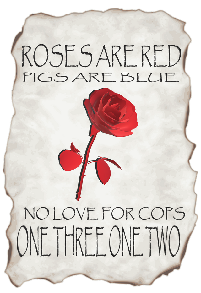 ROSES ARE RED PIGS ARE BLUE NO LOVE FOR COPS ONE THREE ONE TWO.png