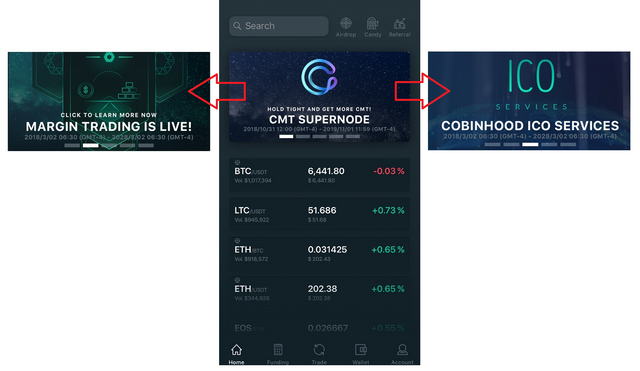 Cobinhood, Cryptocurrency, Decentralization, Blockchain Technology, Finance, Crypto Exchange, iOS app