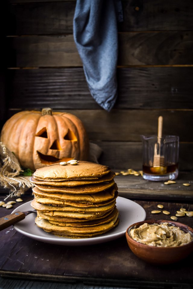 Oaty Pumpkin Pancakes + Maple Nut Butter Spread-4.jpg