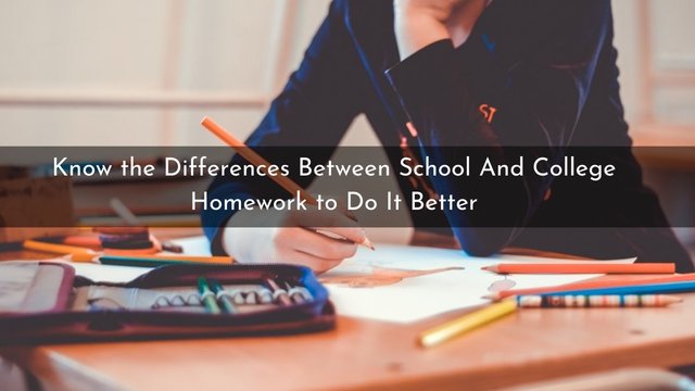 Know the Differences Between School And College Homework to Do It Better.jpg