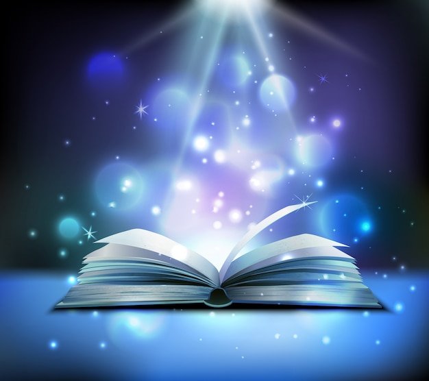imagen-realista-libro-magico-abierto-brillantes-rayos-luz-brillantes-que-iluminan-paginas-bolas-flotantes-oscuras_1284-29035.jpg