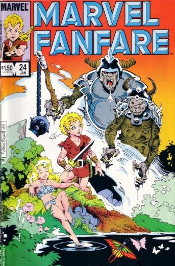 Marvel Fanfare Vol 1 #24– January, 1986.jpg