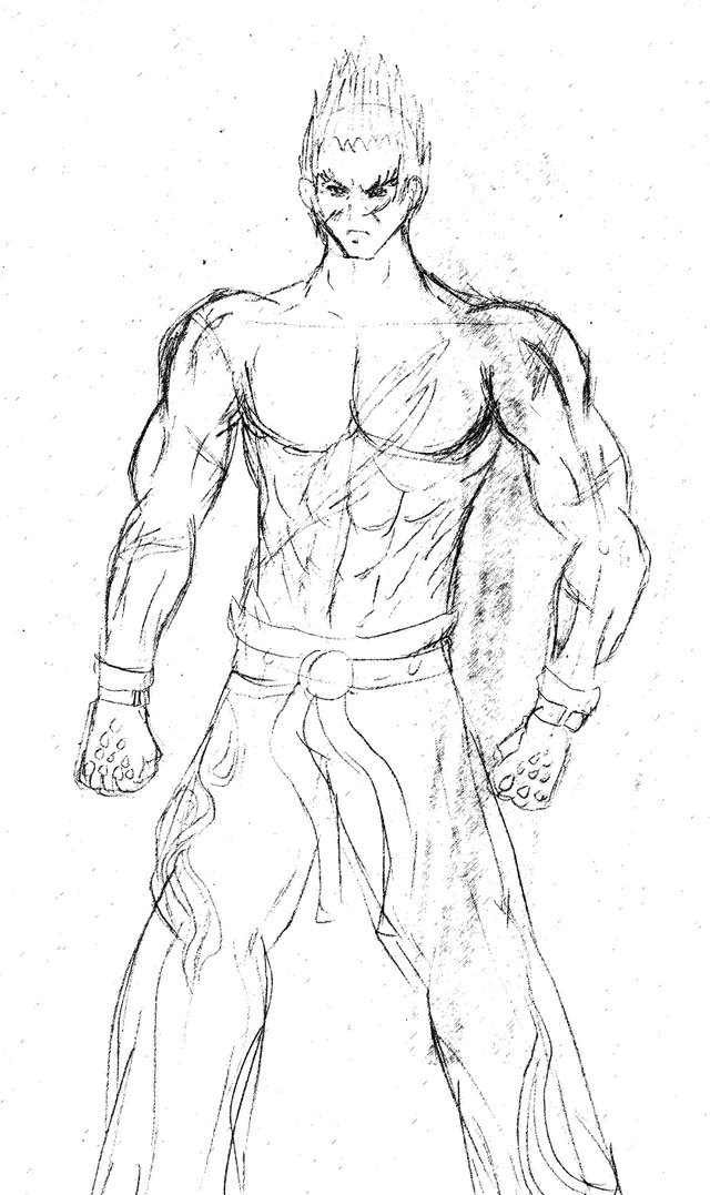 decided to draw Kazuya Mishima. how's my work? : r/Tekken